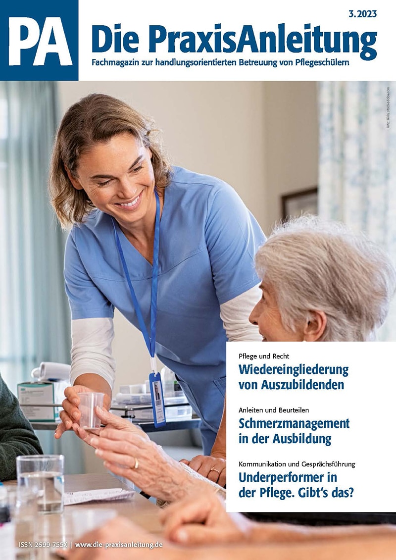 Ausgabe 3.2023 Wiedereingliederung von Auszubildenden